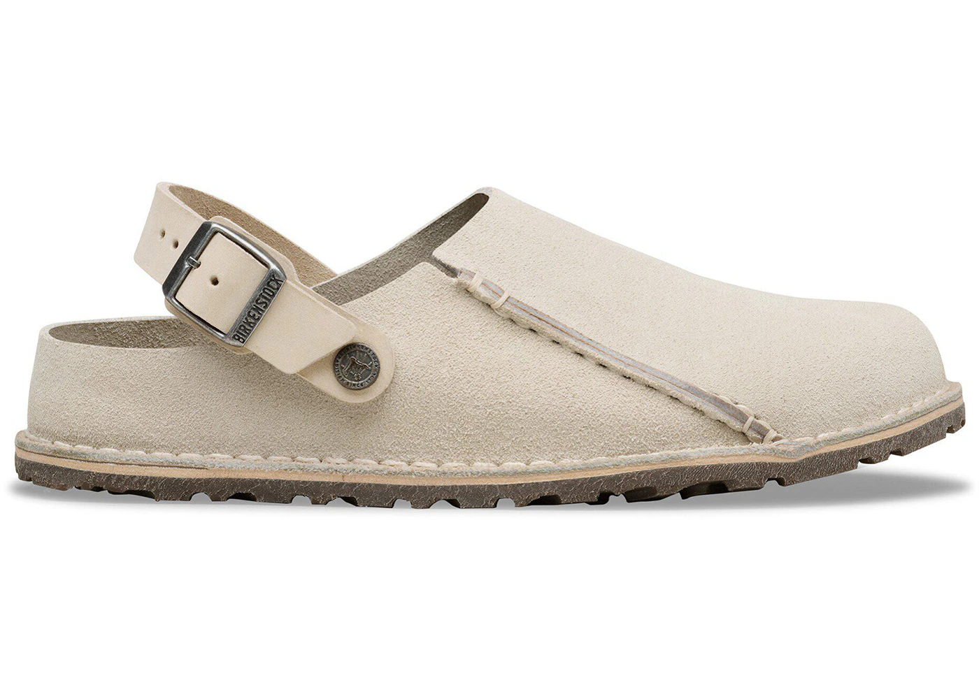 Birkenstock Lutry Premium Suede Oyster