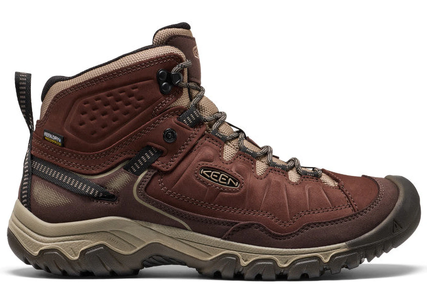 Keen Targhee IV Waterproof Hiking Boot Java Brindle