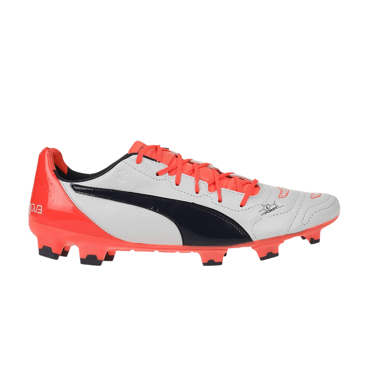Puma evoPower 1.2 Leather FG 'White Lava Blast'