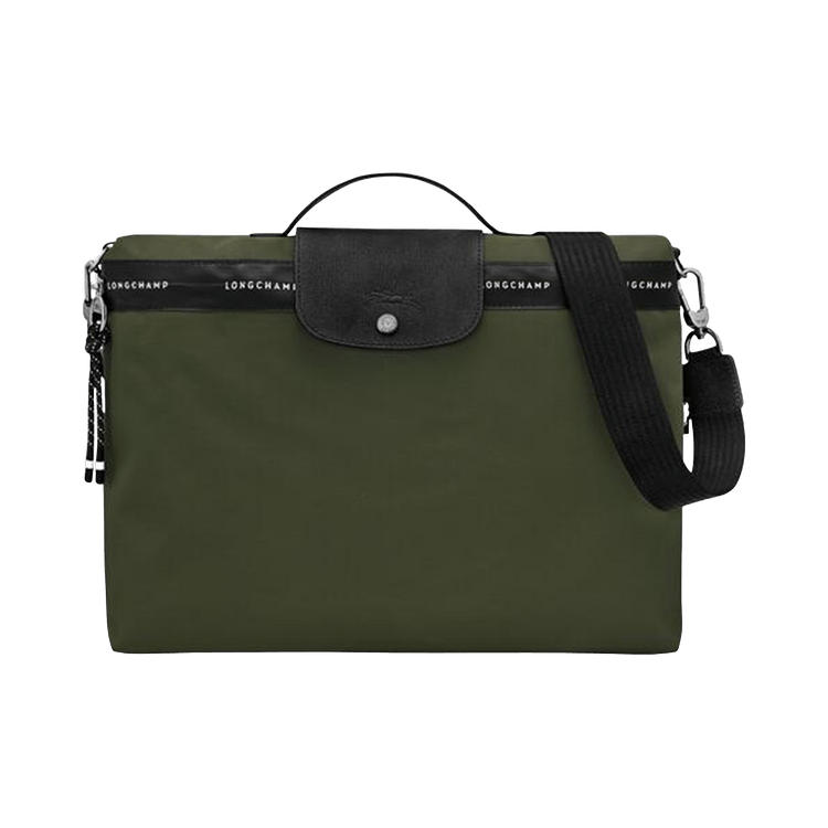 Longchamp Le Pliage Energy Briefcase 'Khaki'