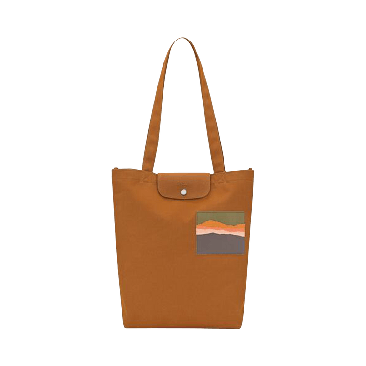 Longchamp x Caroline HéLain M Tote Bag 'Caramel'