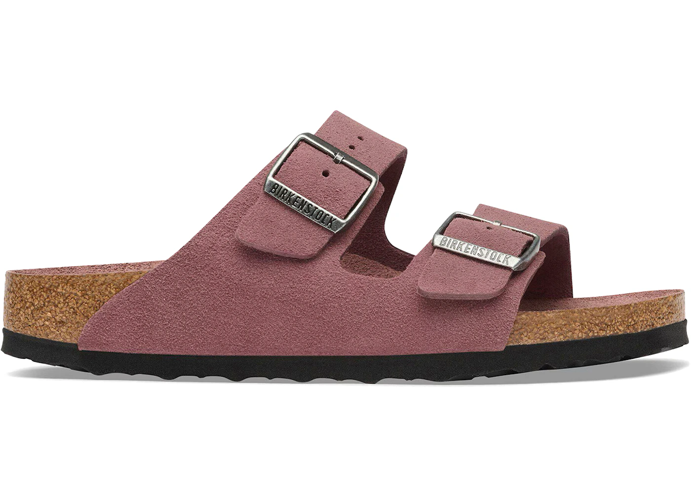 Birkenstock Arizona Soft Footbed Suede Leather Pepper
