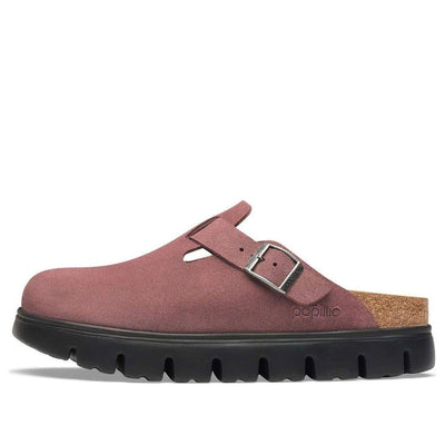 (WMNS) Birkenstock Boston Chunky Suede Leather 'Pepper'