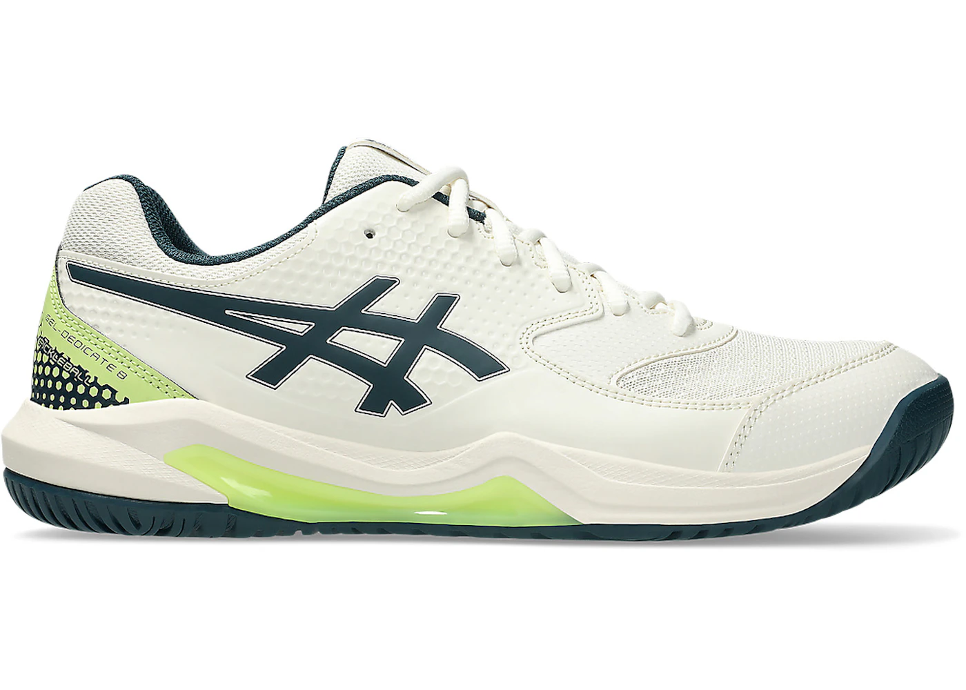 ASICS Gel-Dedicate 8 Pickleball Cream Tranquil Teal