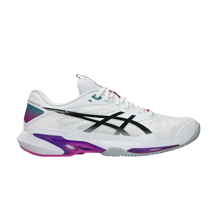 ASICS Solution Speed FF 4 'Clay White Digital Sakura'