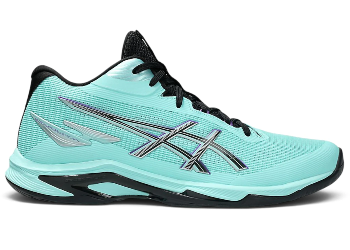ASIC Netburner Ballistic FF MT 4 Illuminate Mint Black