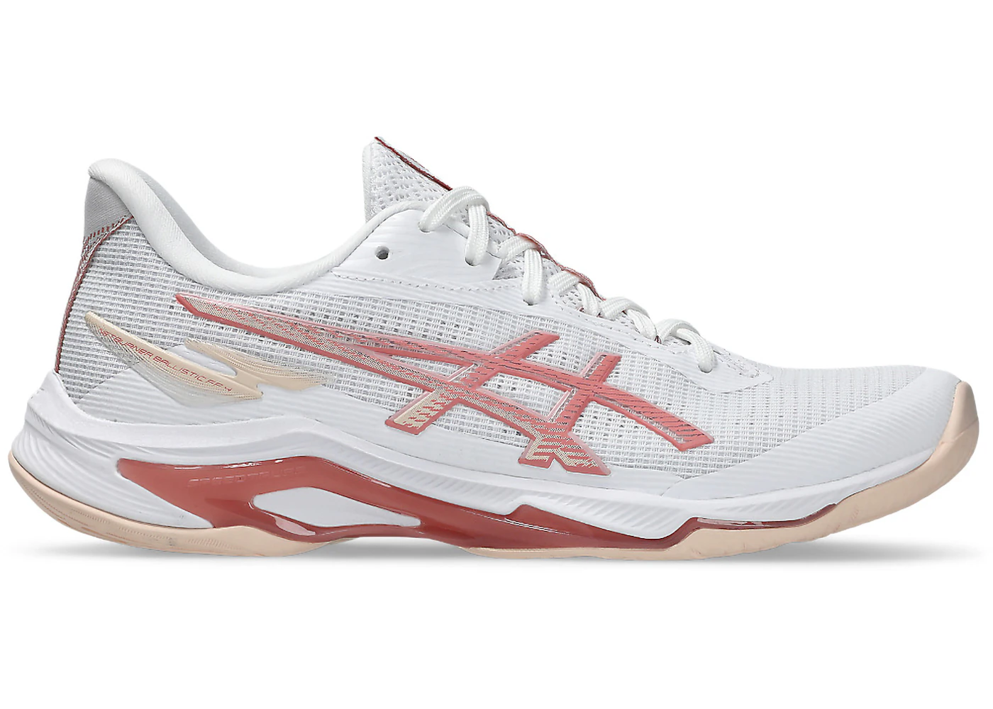 ASICS Netburner Ballistic FF 4 White Rose Rouge (Women's)