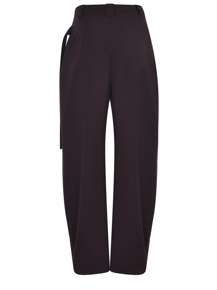 Pinko Wrap Detail Wide-Leg Pants
