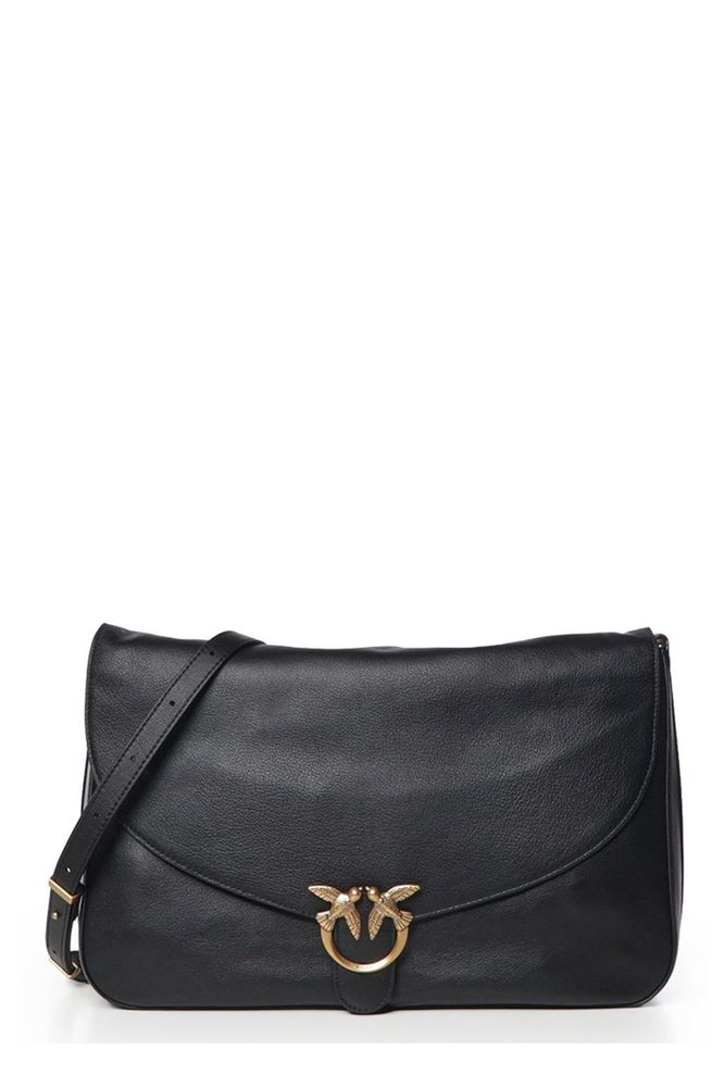 Pinko Logo Plaque Shoulder Bag