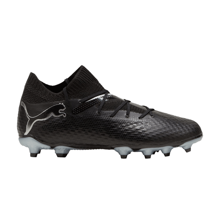Puma Future Pro 7 FG AG Big Kid 'Eclipse Pack - Black Silver'