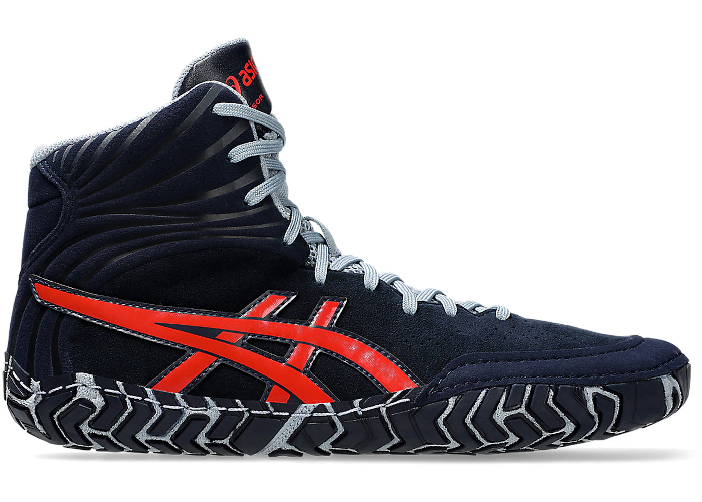 ASICS Aggressor 5 Midnight Classic Red