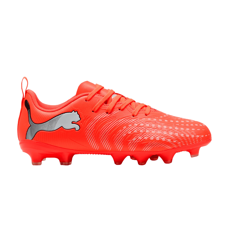 Puma Future Play 9 FG AG JR 'Glowing Red White Black Silver'