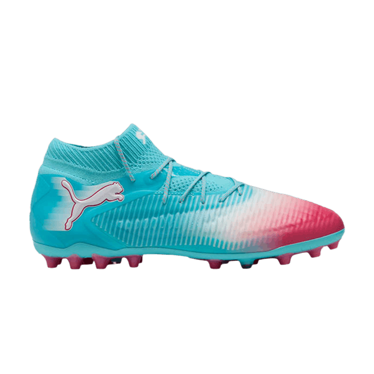Puma Future 8 Ultimate Rechrge MG 'Hero Blue White Sunset Pink'