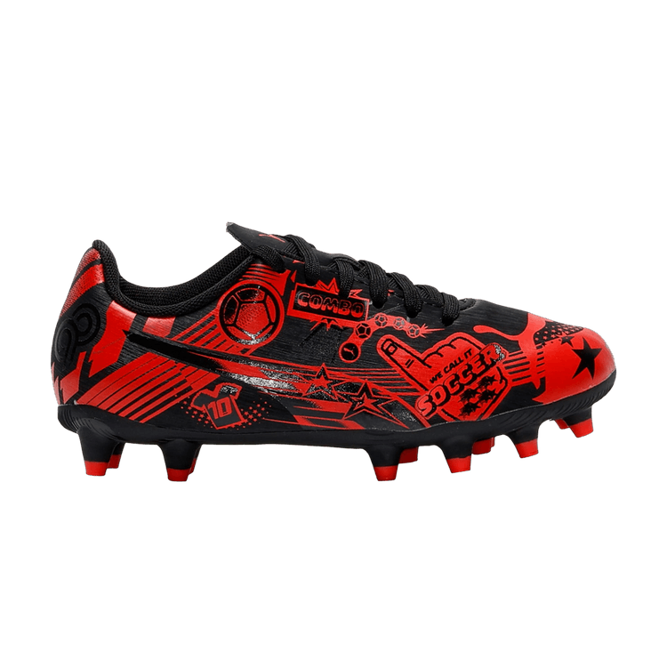 Christian Pulisic x Puma Ultra Legacy FG/AG Big Kid 'Allover Print - Black Red'