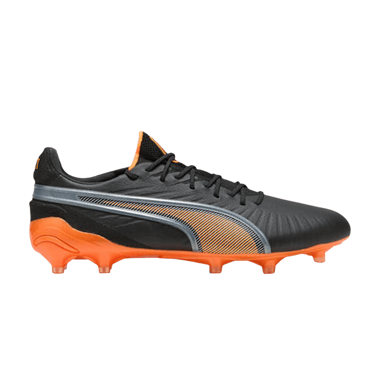 Puma King Ultimate 'Black/Heat Fire/Silver'