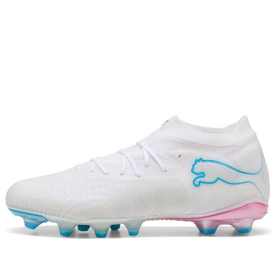 PUMA Future 9 Pro FG/AG 'White Luminous Blue Luminous Pink'