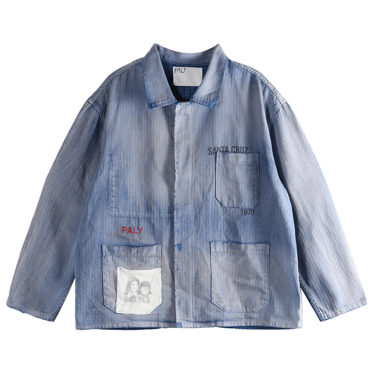 Paly Hollywood Holy City Work Shirt 'Blue'