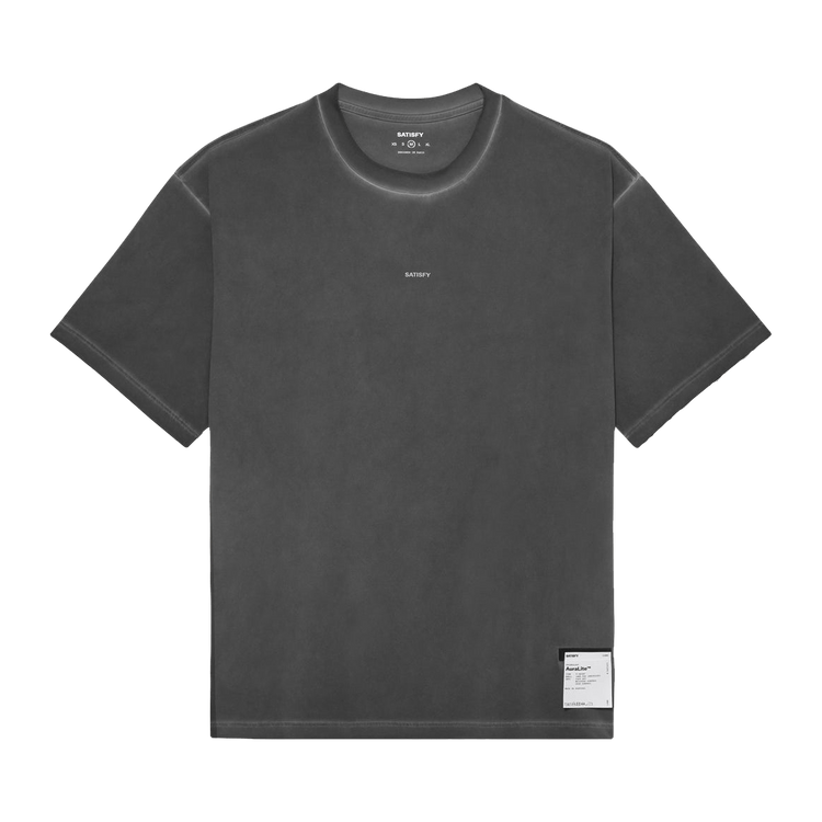 SATISFY Auralite T-Shirt 'Pigment Black'