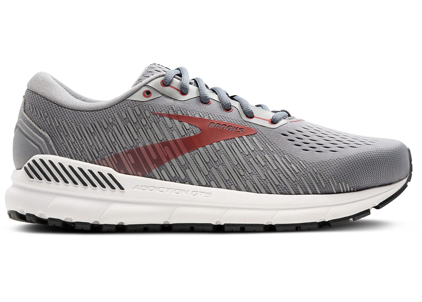 Brooks Addiction GTS 15 Grey Ebony Chili Oil