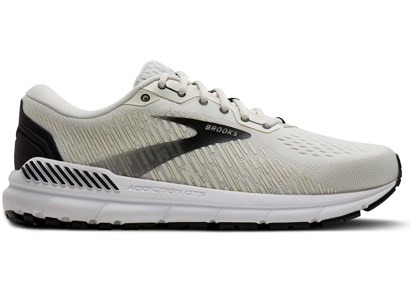Brooks Addiction GTS 15 Vaporous Grey Black White