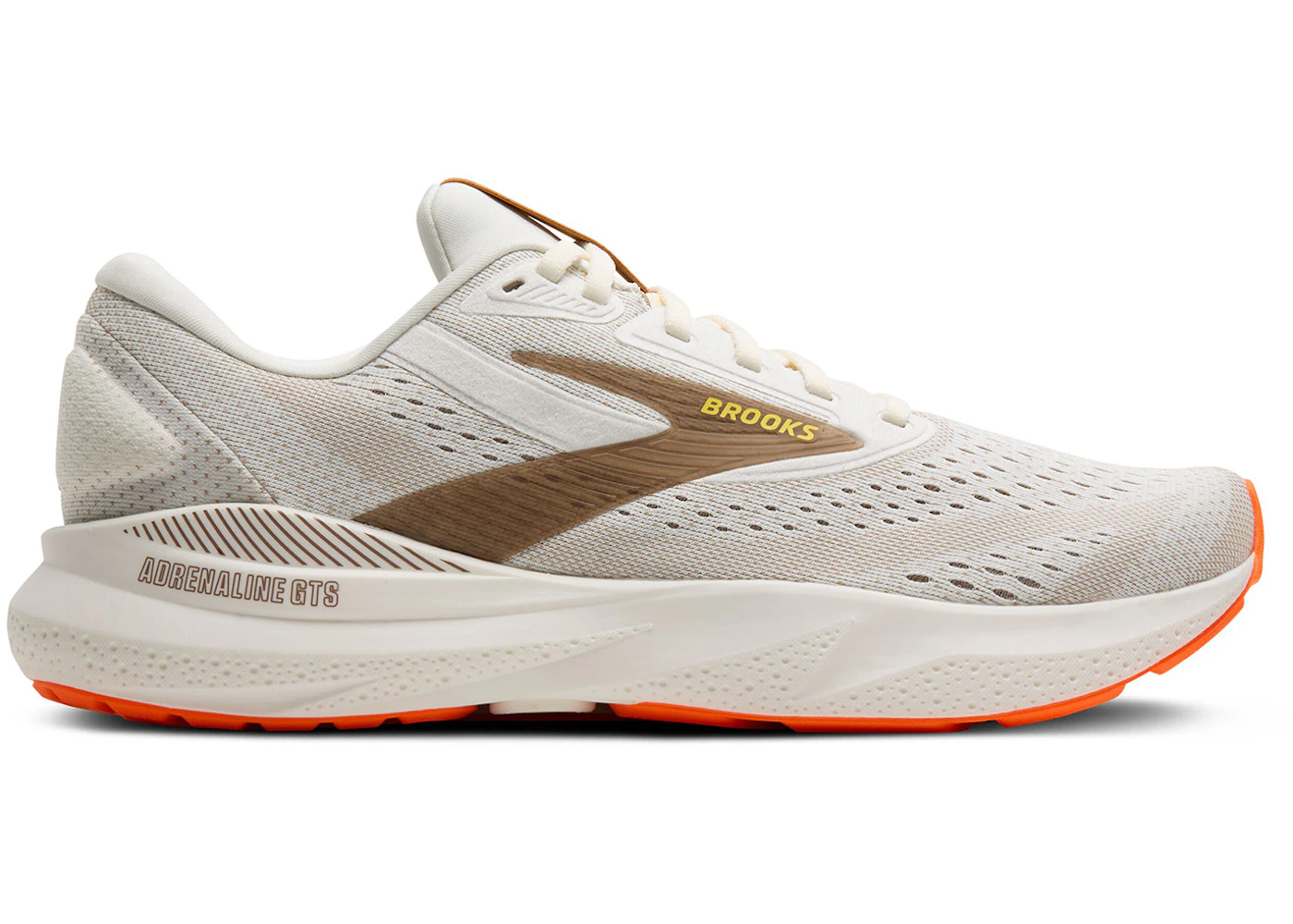Brooks Adrenaline GTS 24 Coconut Portabella Orange