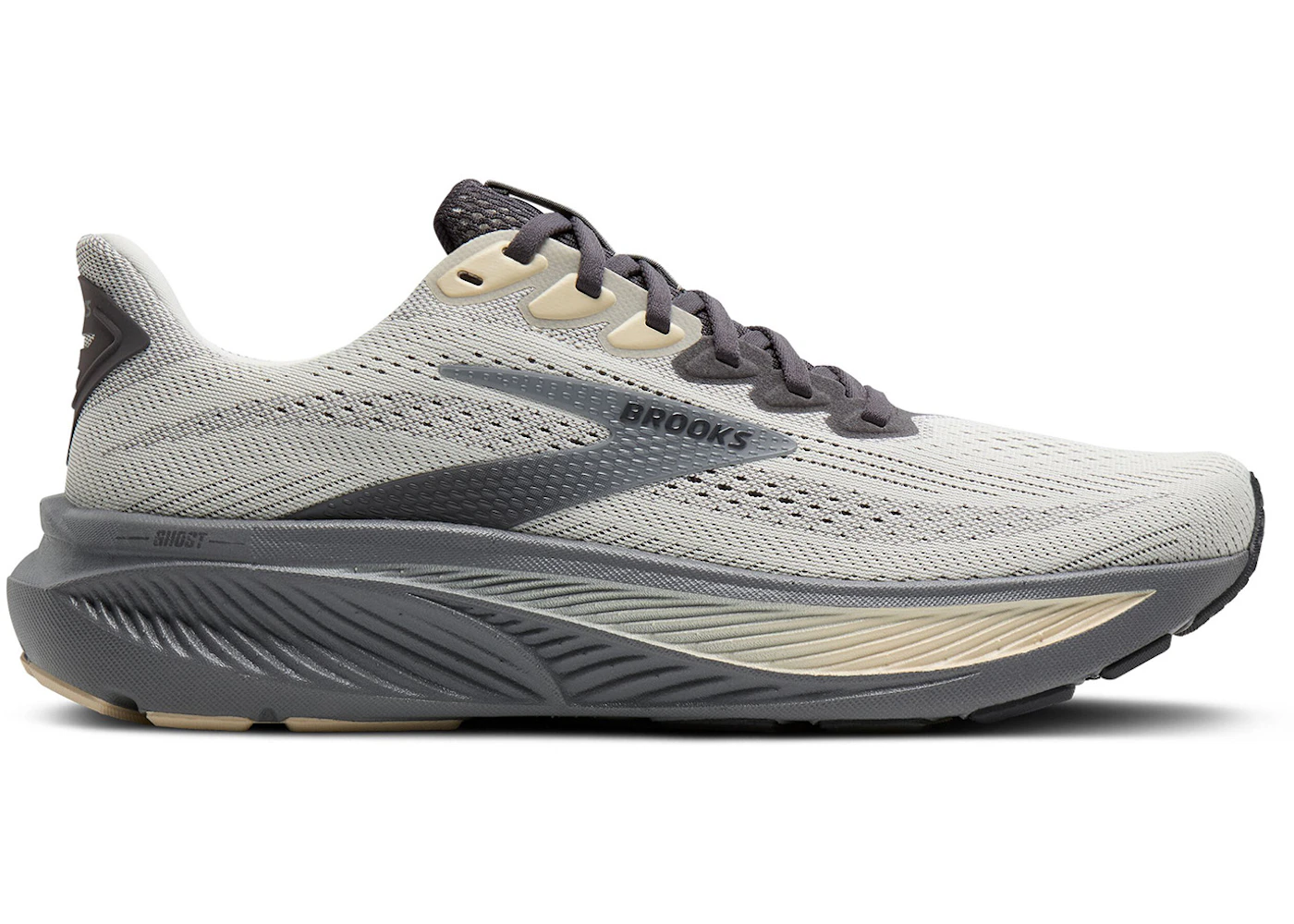 Brooks Ghost 17 Vaporous Grey Primer Sand