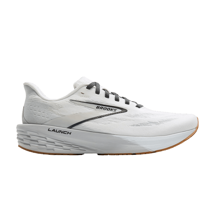 Brooks Launch 11 'White Grey Black'