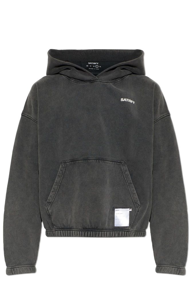 SATISFY Logo Print Hoodie