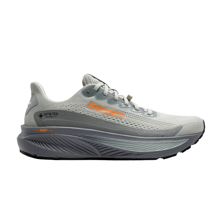 Brooks Ghost 17 GORE-TEX 'Smoke Primer Grey Orange'