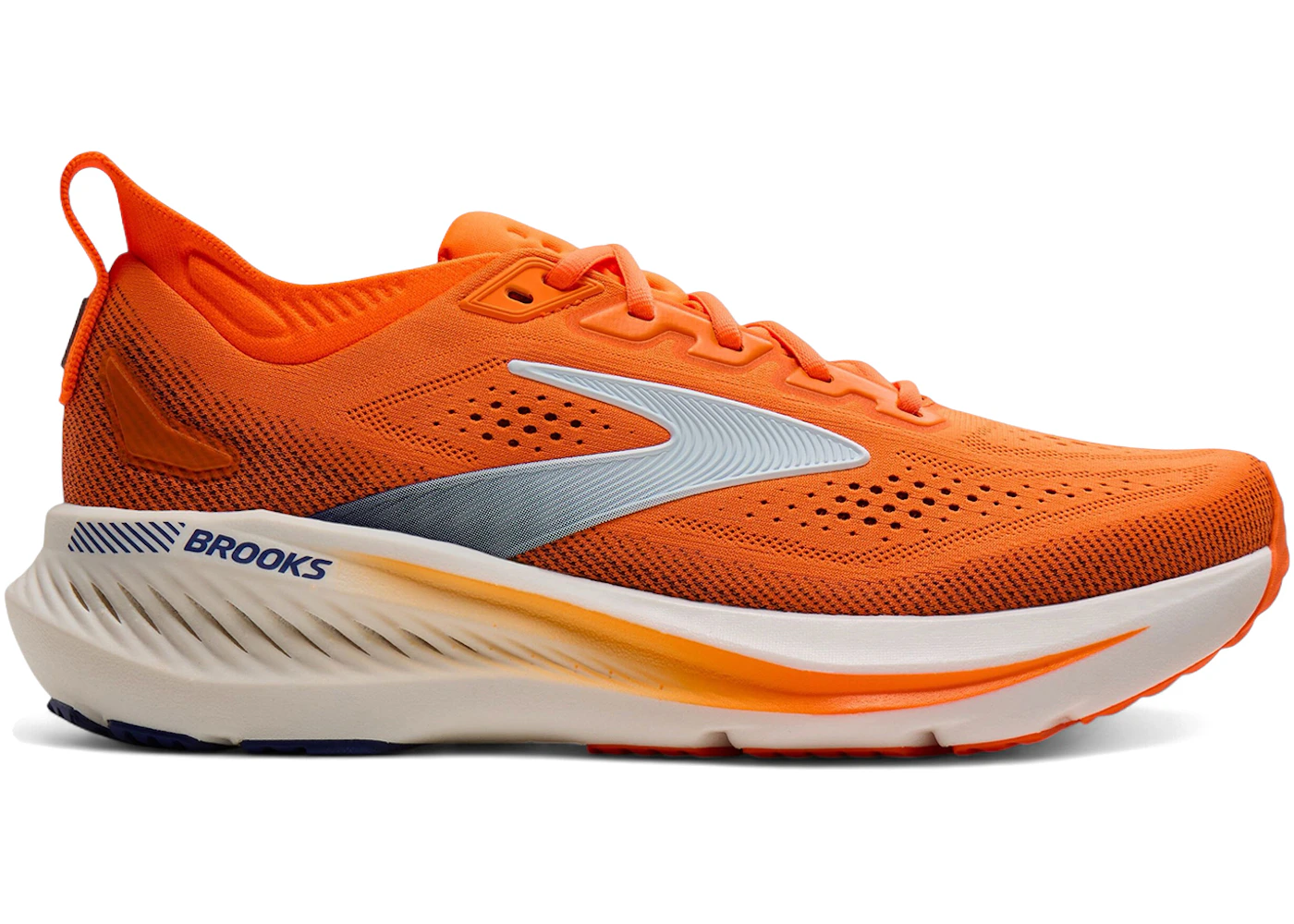 Brooks Glycerin GTS 23 Shocking Orange Blue White