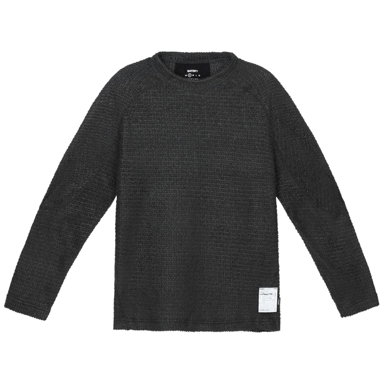 SATISFY GhostFleece AD Long-Sleeve Tee 'Phantom'
