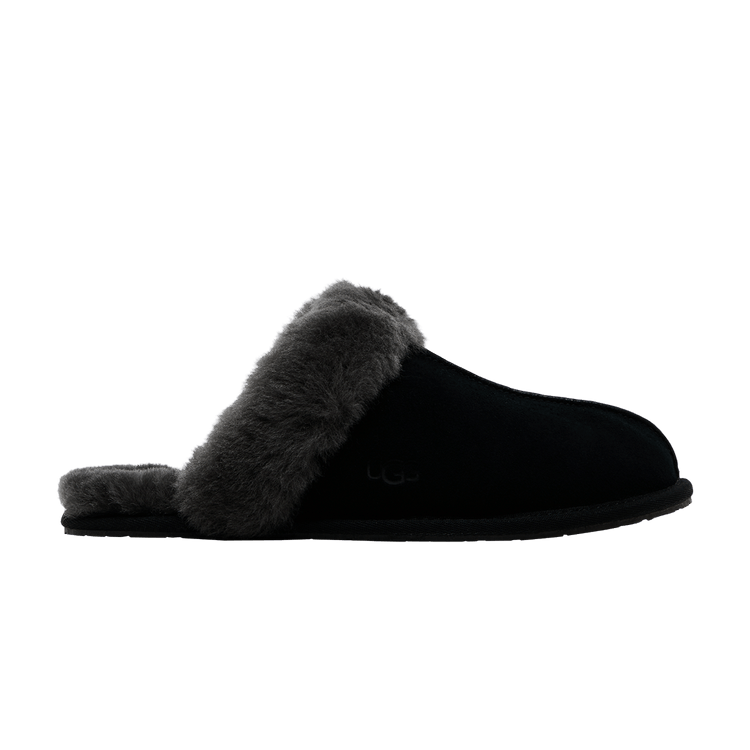 UGG Wmns Scuffette II 'Black Grey'