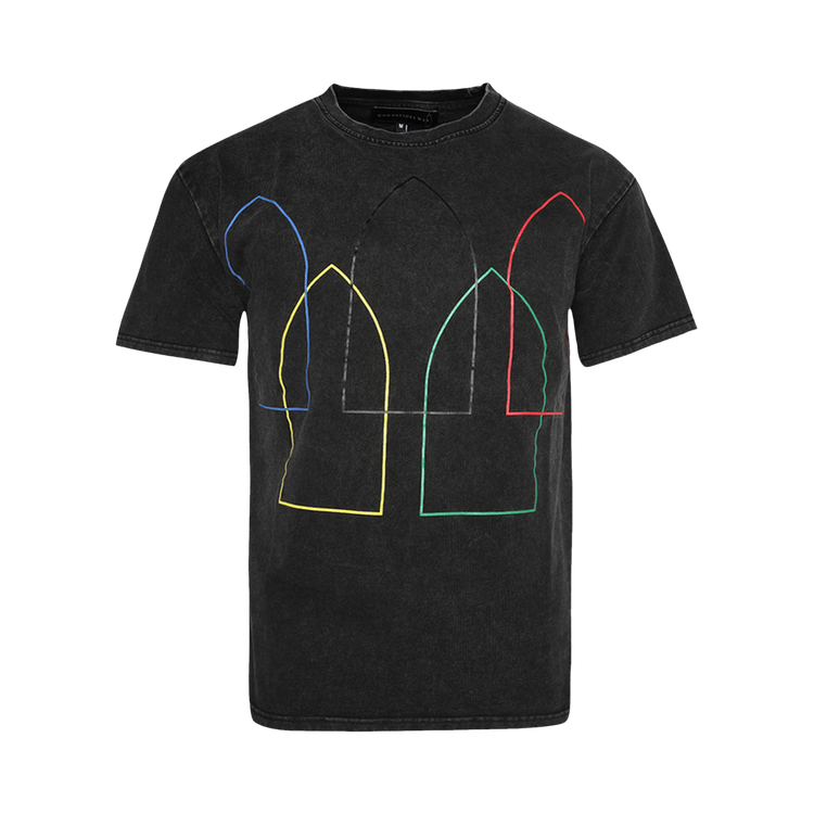 Who Decides War Interwoven Windows Short-Sleeve 'Coal'