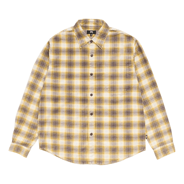 Stussy Dax Printed Shirt 'Gold'