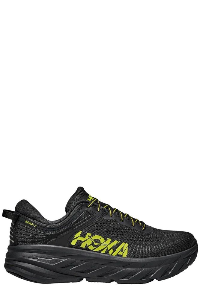 Hoka One One Bondi 7 Lace-Up Sneakers