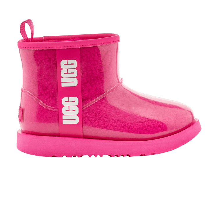 UGG Classic Clear Mini II Boot Kids 'Rock Rose'