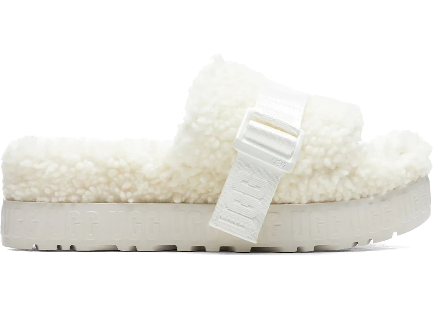 UGG Fluffita Slide White (Women's)