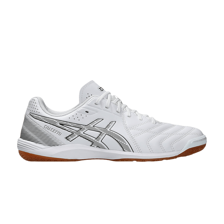 ASICS Calcetto 9 2E Wide 'White Gunmetal'
