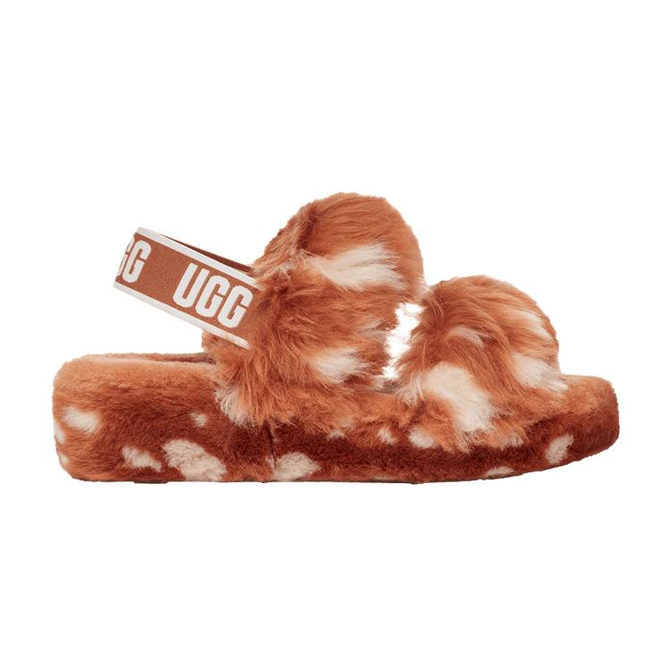 UGG Wmns Oh Yeah Slide 'Natural Spots'