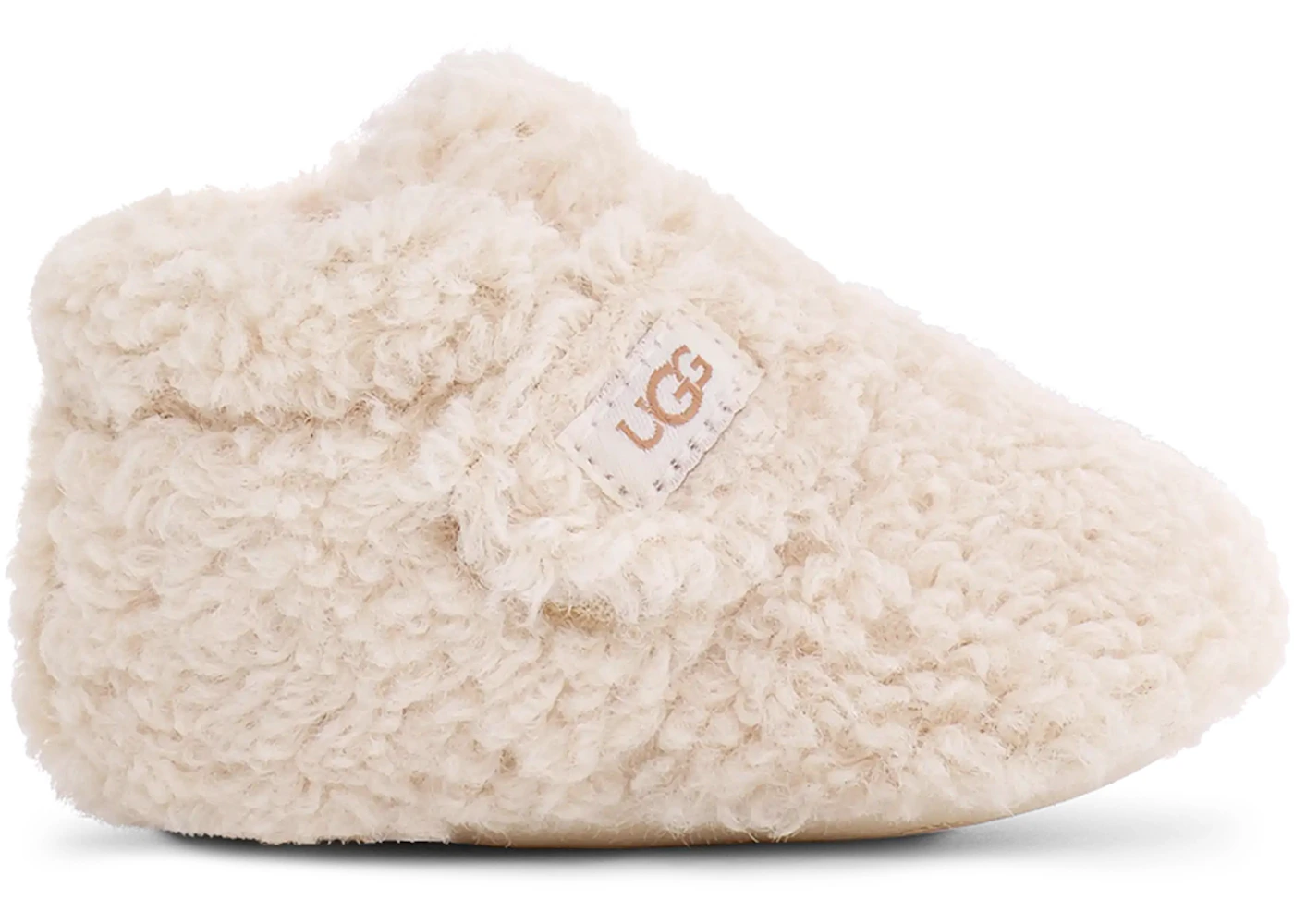 UGG Bixbee Bootie Natural Curly Faux Fur (Infant)