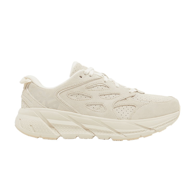HOKA Clifton L Suede 'Eggnog'