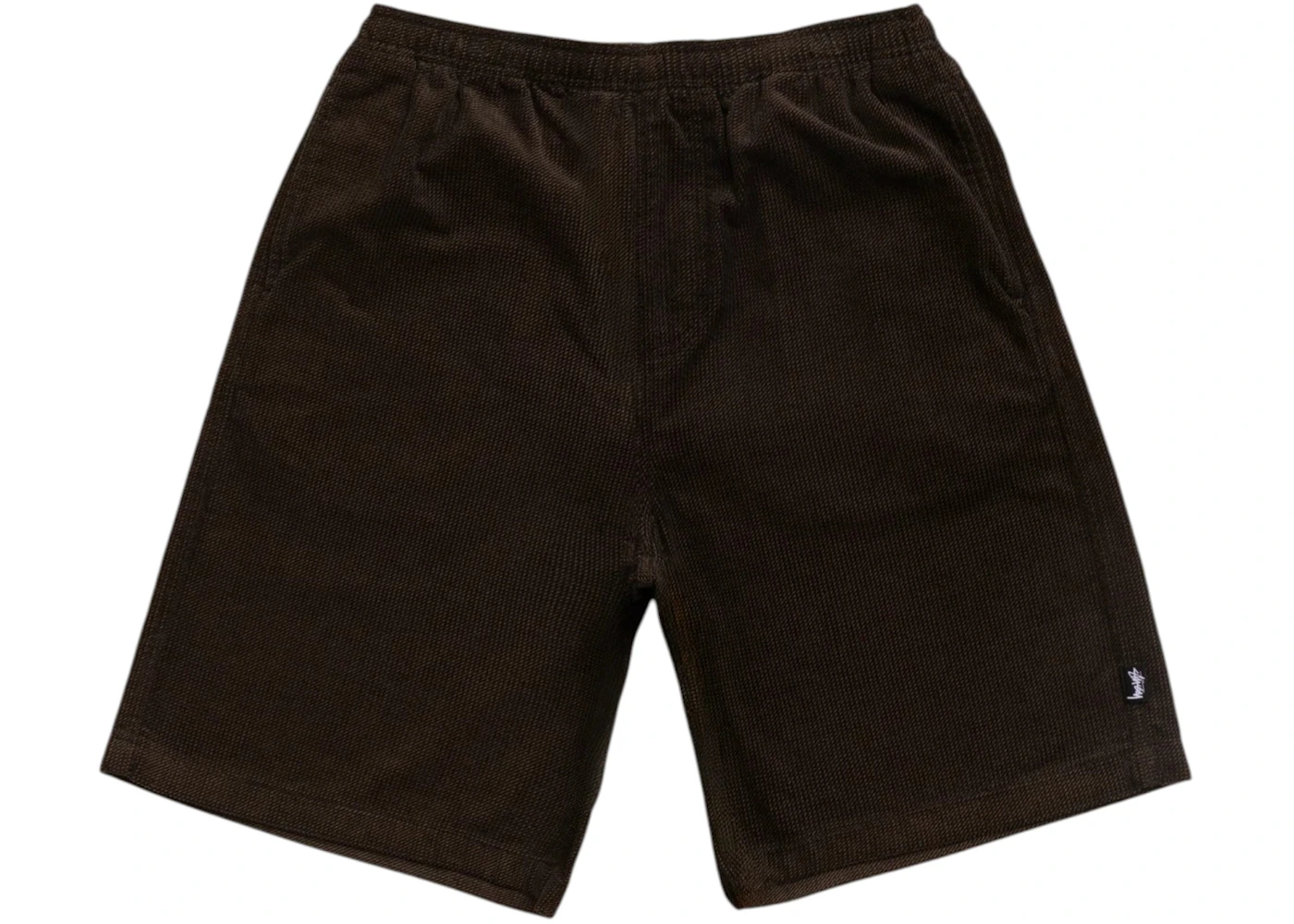 Stussy Baggy Twill Cord Beach Short Black