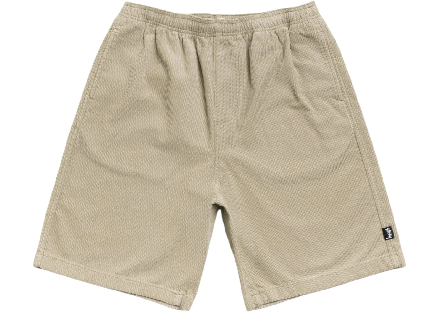 Stussy Baggy Twill Cord Beach Short Khaki