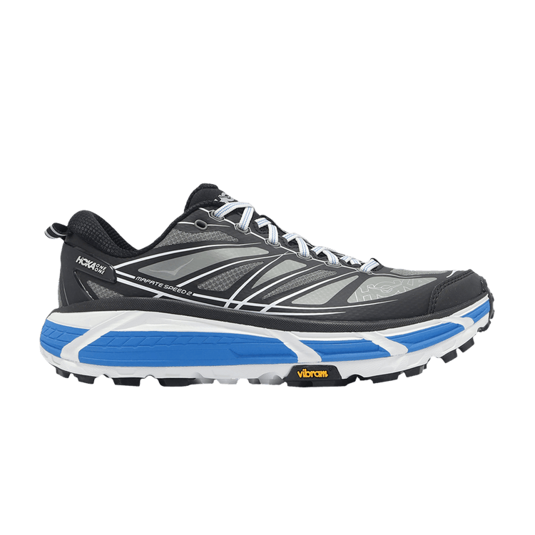 HOKA Mafate Speed 2 'Black White Blue'