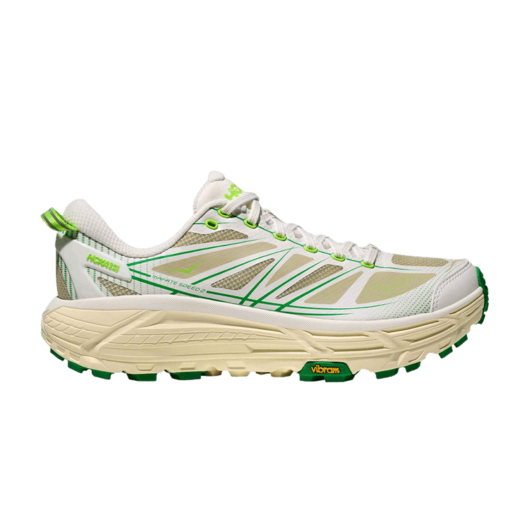 HOKA Mafate Speed 2 'White Fresh Cut Grass'