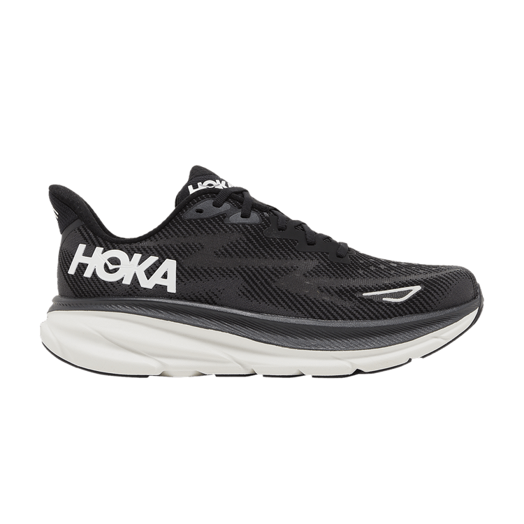 HOKA Clifton 9 'Black White'