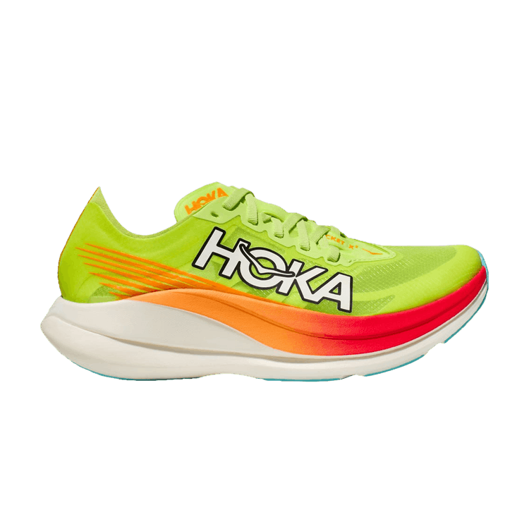HOKA Rocket X 2 'Lettuce Solar Flare'