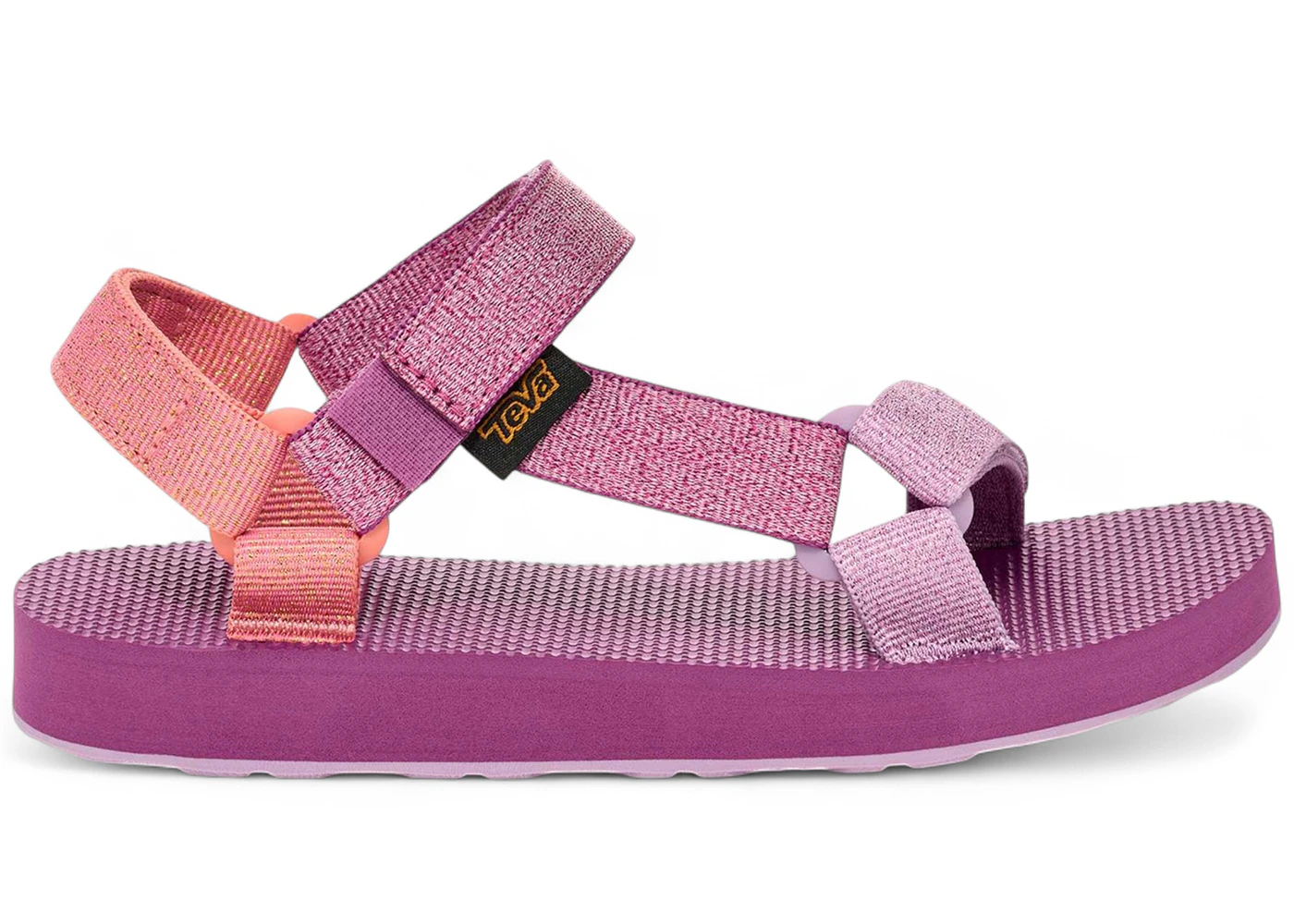 Teva Original Universal Metallic Sandal Pink Purple Multi (Kids)