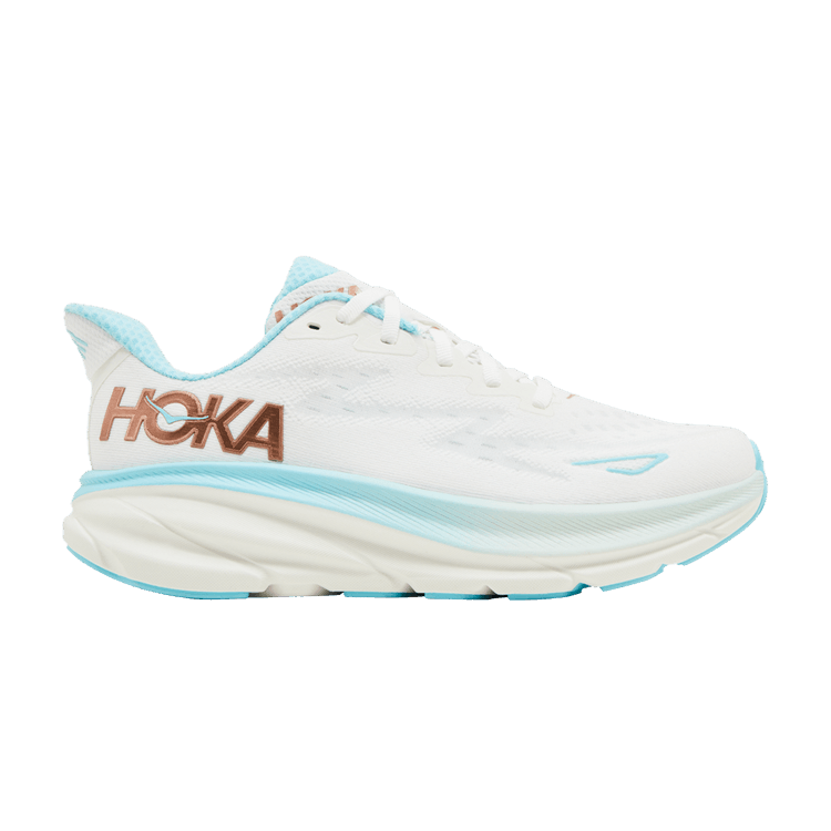 HOKA Wmns Clifton 9 Wide 'Frost Rose Gold'