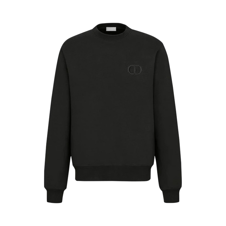 Dior CD Icon Crewneck Sweatshirt 'Black'